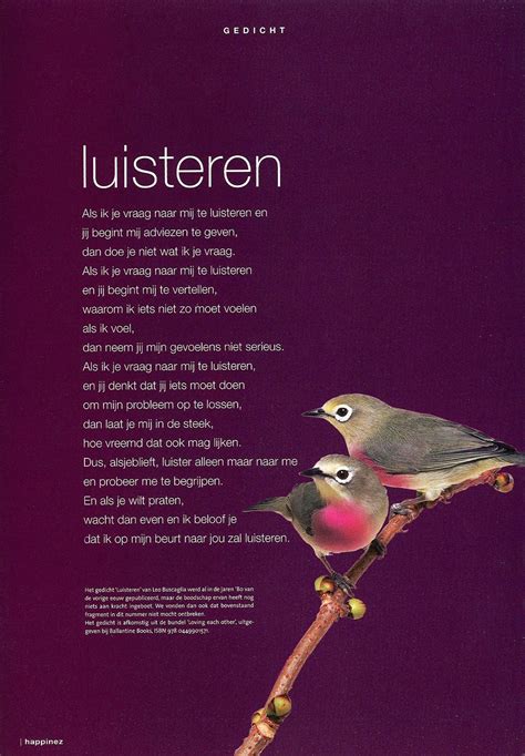 Stille aanraking met Gnostiek - In Silent Touch with Gnosis: Luisteren Leo Buscaglia, Wall ...