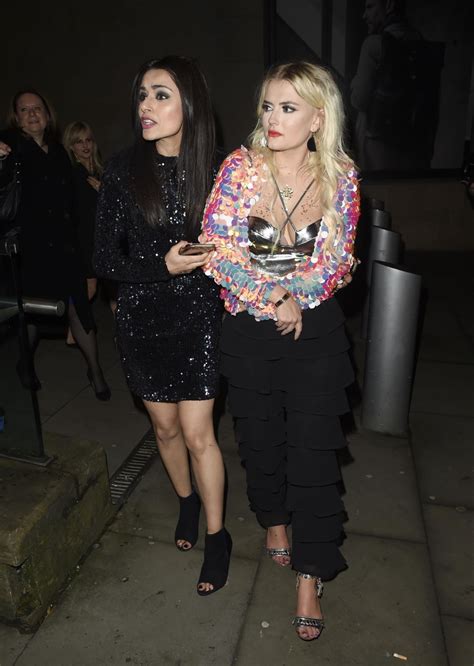 BHAVNA LIMBACHIA and LUCY FALLON at Coronation Street Christmas Party ...