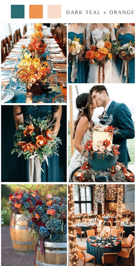 Top 8 Country Fall Wedding Colors for 2024 | CFC🍂