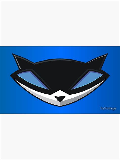 "Sly Cooper Logo" Sticker by ItsVoltage | Redbubble