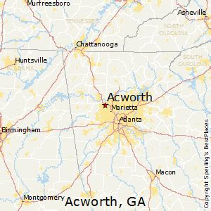 Best Places to Live in Acworth, Georgia