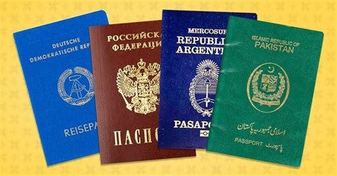 There are Only Four Passport Colors in the World, and This is the ...