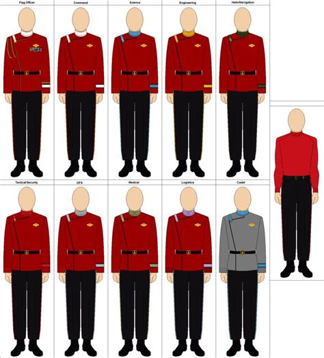 starfleet uniforms | Star trek uniforms, Star trek costume, Star trek art