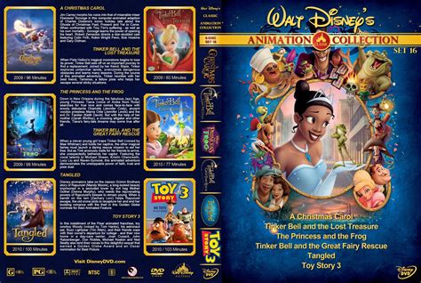 Walt Disney's Classic Animation Collection - Set 16 - Movie DVD Custom Covers - a christmas ...