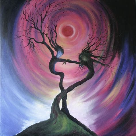 spiritual trees - Google Search | Spiritual paintings, Art inspiration painting, Energy art