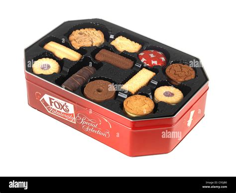 Tin of Biscuits Stock Photo: 40076820 - Alamy