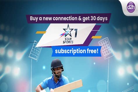 D2h Offering Free Star Sports 1 Hindi Subscription to Users With New Box