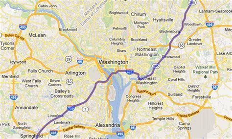 Google Maps Washington Dc