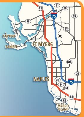 Map Of Florida Naples Area