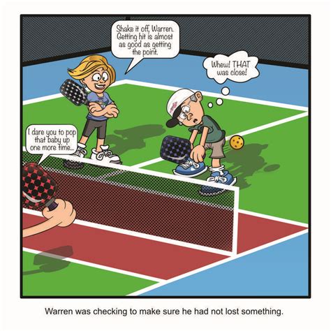 Funny Pickleball Cartoon | Comic book cover, Cartoon, Whew