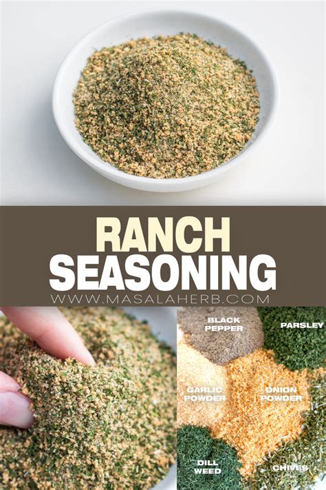 Ranch Seasoning Mix Recipe