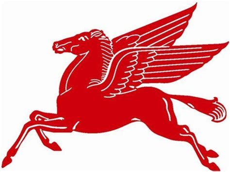 Mobil Oil Pegasus Logo - LogoDix