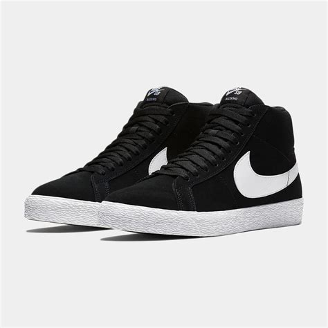 Nike SB Zoom Blazer Mid- Black/ White – www.skatersadvocate.com