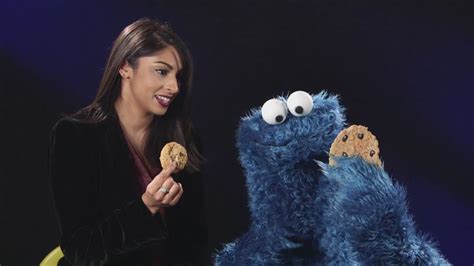 Sesame Street Cookie Monster Eating Cookies