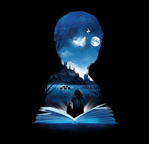 Harry Potter Book series of Illustration on Behance