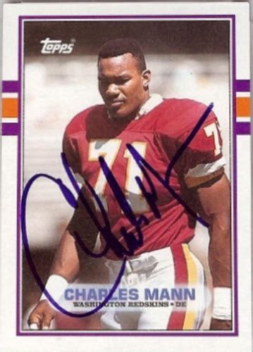 Charles Mann Autographs and Memorabilia | Sports, Football