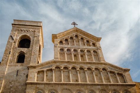 Cagliari Cathedral, Cattedrale Di Santa Maria Stock Image - Image of ...