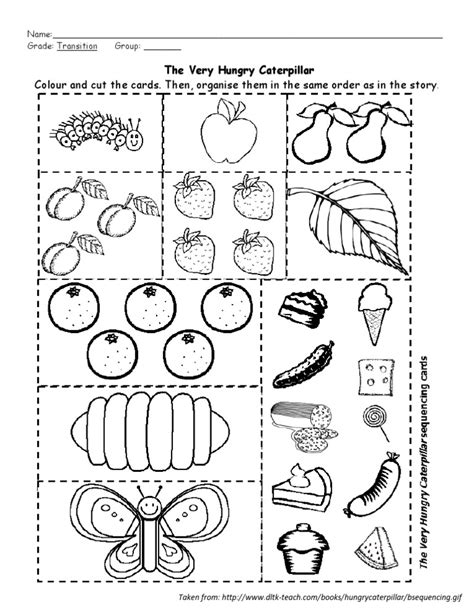 The Very Hungry Caterpillar Printables