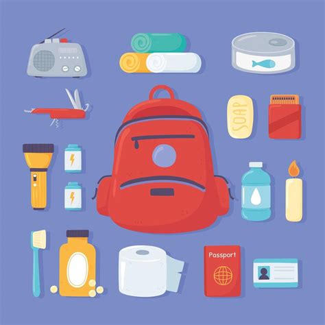 emergency kit icon set 3676462 Vector Art at Vecteezy