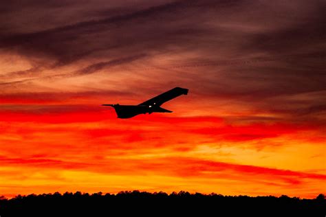 Airplane Sunset Wallpapers - Wallpaper Cave