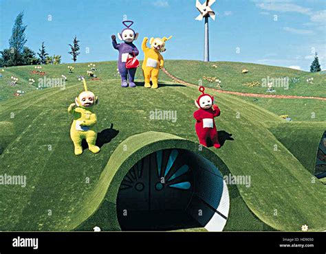 TELETUBBIES, Dipsy, Tinky Winky, Laa-Laa, Po, 1996. (c)Ragdoll Ltd ...