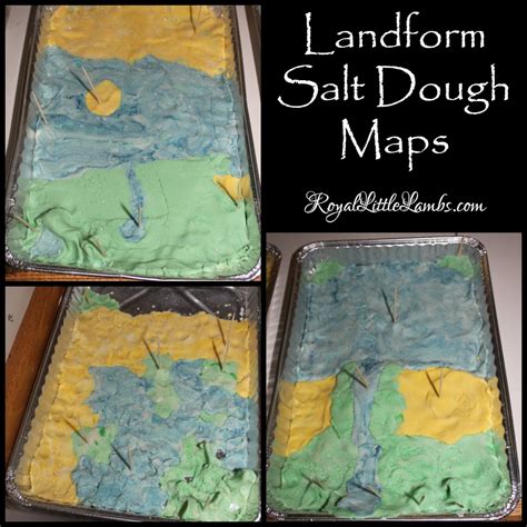 Salt Dough Maps