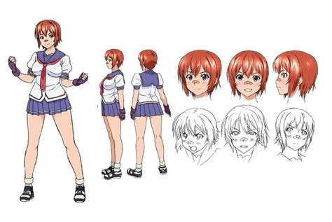 Azuki Shinatsu from TV Anime "Maken-ki" in 2022 | Character design ...