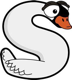 Download and share clipart about Swan - Alphabetimals S, Find more high quality free transparent ...