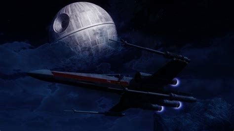 Star Wars, Artwork, Death Star, X wing Wallpapers HD / Desktop and ...