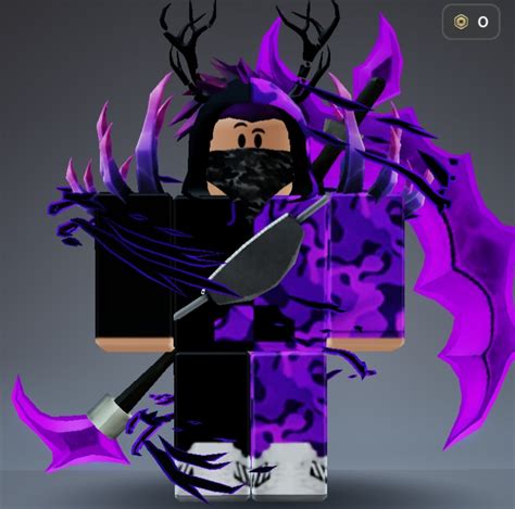 Black and Purple camo avatar design i made. Tips and suggestions are ...