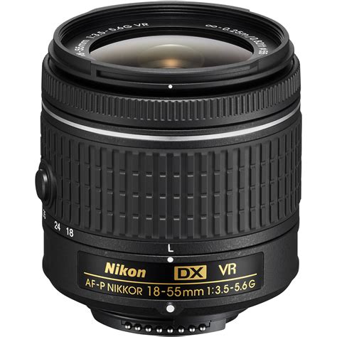 Nikon AF-P DX NIKKOR 18-55mm f/3.5-5.6G VR Lens 20059B B&H Photo