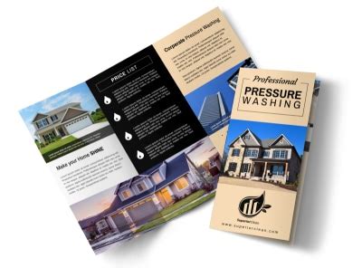 Pressure Washing Brochure Templates | MyCreativeShop