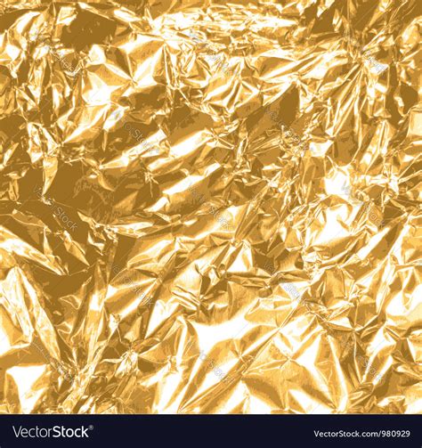 Gold foil texture Royalty Free Vector Image - VectorStock