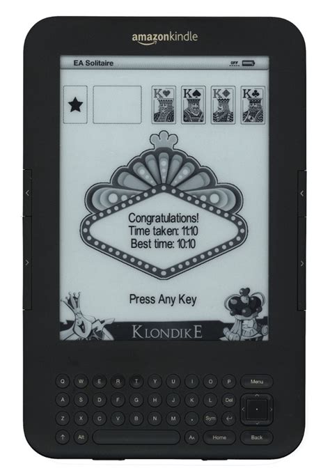 The Georgetoon.com Blog - Kindle Solitaire