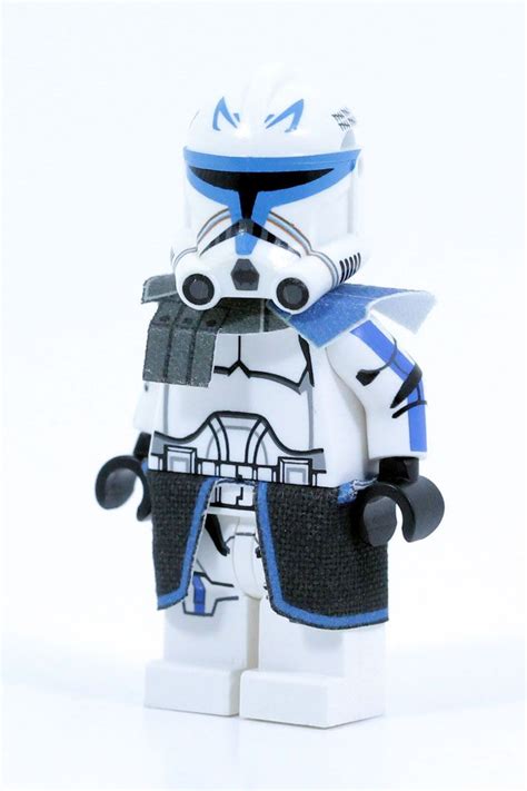 Clone Army Customs | P2 Captain Rex | Lego star wars sets, Lego star wars, Star wars figurines