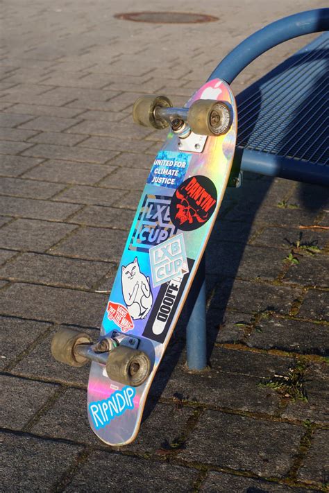 WHERE TO PUT STICKERS ON A SKATEBOARD