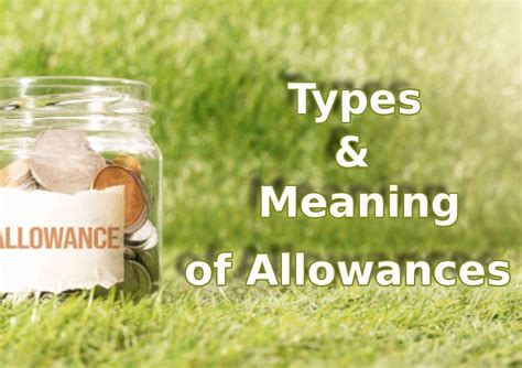 Allowances: Types and Meaning of Allowances | Tax rules, Income tax, How to be outgoing