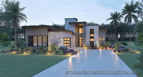 Charlie | Contemporary house plans, House plans, New house plans