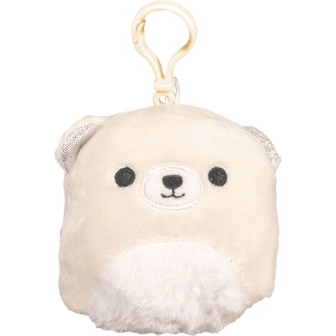 Squishmallow Brooke the Polar Bear 3.5 Inch Clip-on Plush Toy - Walmart.com