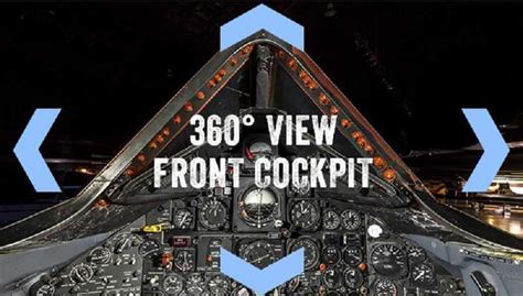 360° View Of The Inside Of A SR-71 Blackbird Cockpit