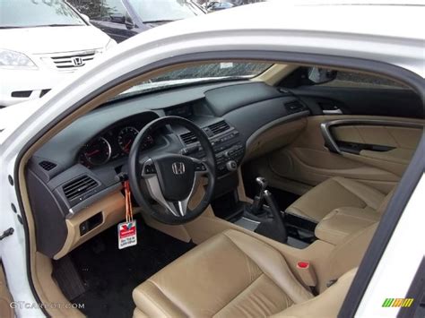 Ivory Interior 2008 Honda Accord EX-L V6 Coupe Photo #49685637 ...