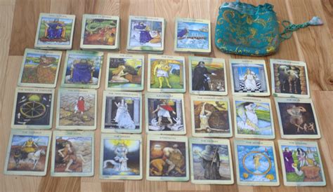 Vintage Mythic Tarot Cards By Tricia Newell 1986