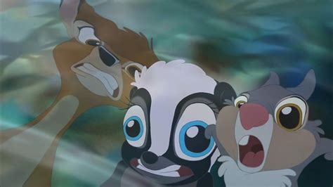 Bambi, Flower, and Thumper from "Bambi II" | Bambi, Disney and more, Disney films