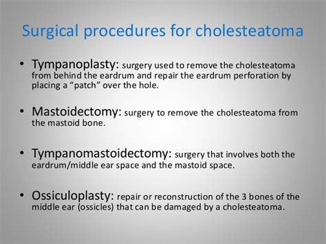 Cholesteatoma Symptoms, Causes, Diagnosis & Best Treatment