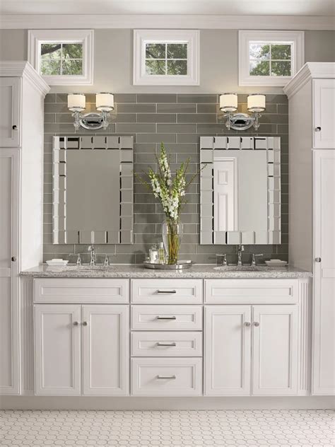 Bathroom Designs by KraftMaid® Cabinetry – Woodwork Solutions Upstairs Bathrooms, Kitchens ...