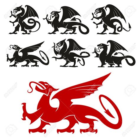 Angel And Dragon Family Crest