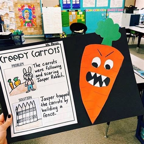 Free Creepy Carrots Book Activities for K-2 - Natalie Lynn Kindergarten