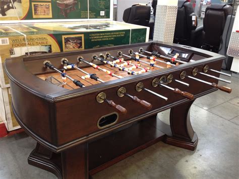 Foosball table with electronic scoring. $450 at Costco | Outdoor ...