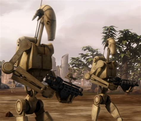 Unidentified B1 Battle Droid 1 (Muunilinst) | Star Wars: The Last of the Droids Wiki | Fandom