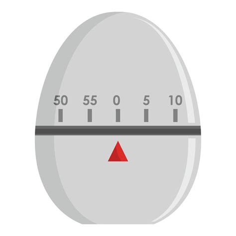 Egg timer icon, flat style 14448738 Vector Art at Vecteezy